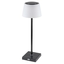Rabalux 76010 - LED Lampa stołowa ściemnialna do ładowania TAENA LED/4W/3,7V 1800 mAh 3000-5000K IP44 czarne