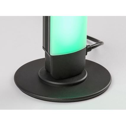 Rabalux - ZESTAW 2x LED RGB Lampa ściemnialna stołowa PACO LED/5W/5V + Pilot zdalnego sterowania