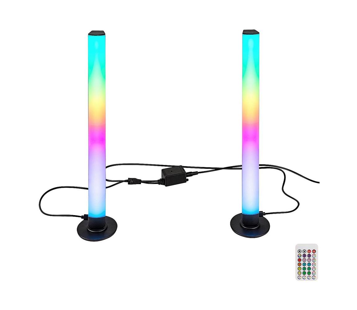 Rabalux 76014 - ZESTAW 2x LED RGB Lampa ściemnialna stołowa PACO LED/5W/5V