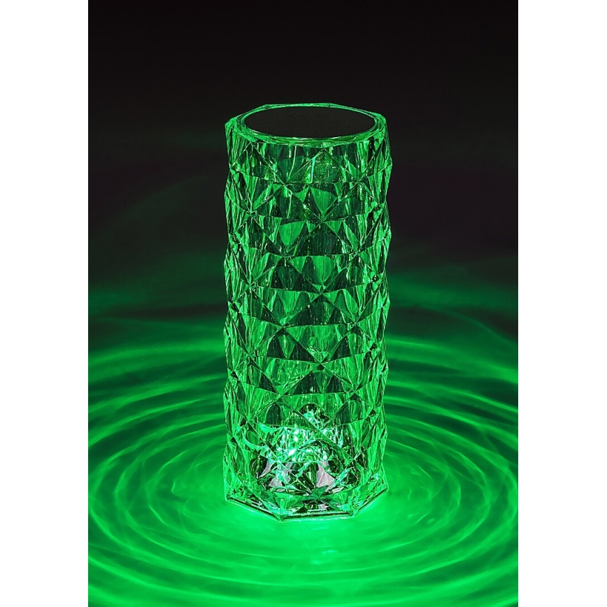 Rabalux 76015 - LED RGB Ściemnialna akumulatorowa lampa stołowa SIGGY LED/1,5W/3,7V 800 mAh
