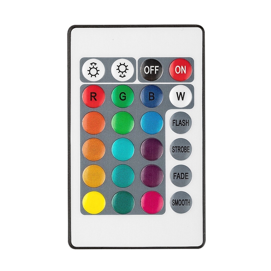 Rabalux - LED RGB Ściemnialna akumulatorowa lampa stołowa LED/3W/5V czarna + pilot zdalnego sterowania