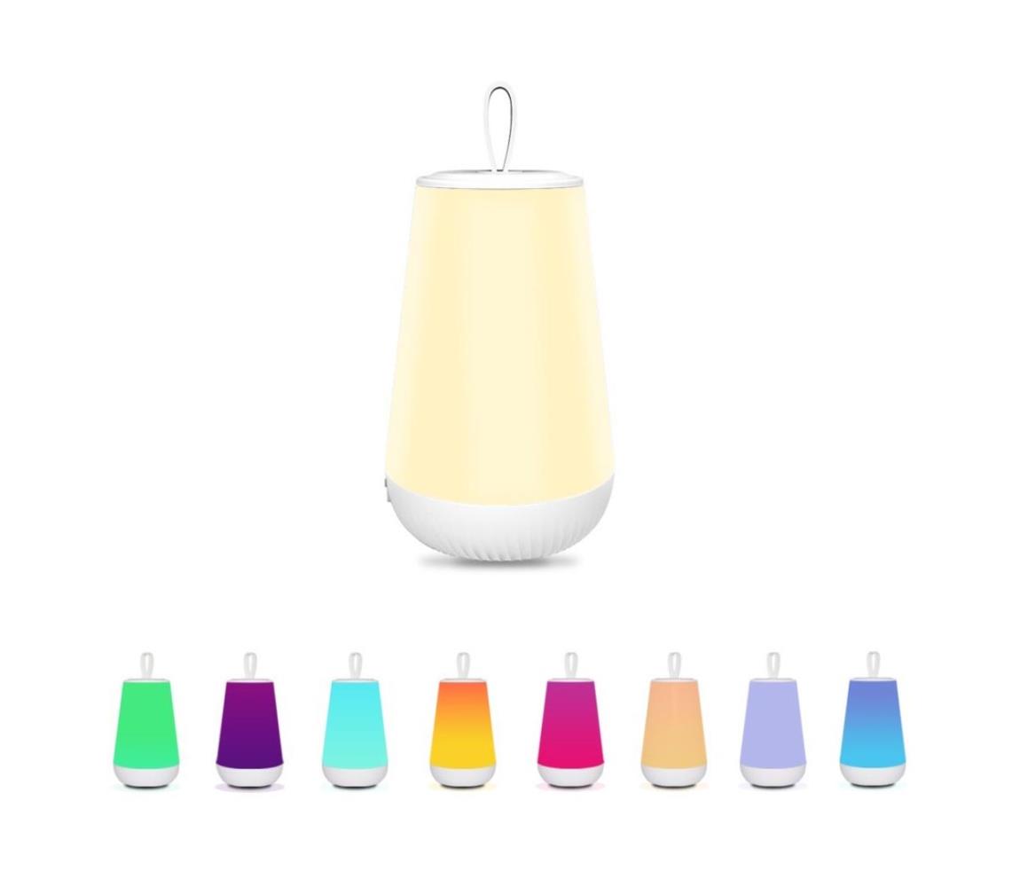 Rabalux 76019 - LED RGB Ściemnialna lampa stołowa FRANCO LED/2W/5V 3000K