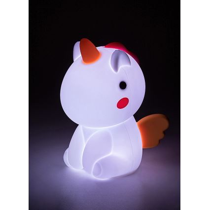 Rabalux - LED RGB Ściemnialna akumulatorowa dziecięca lampka stołowa LED/0,45W/5V
