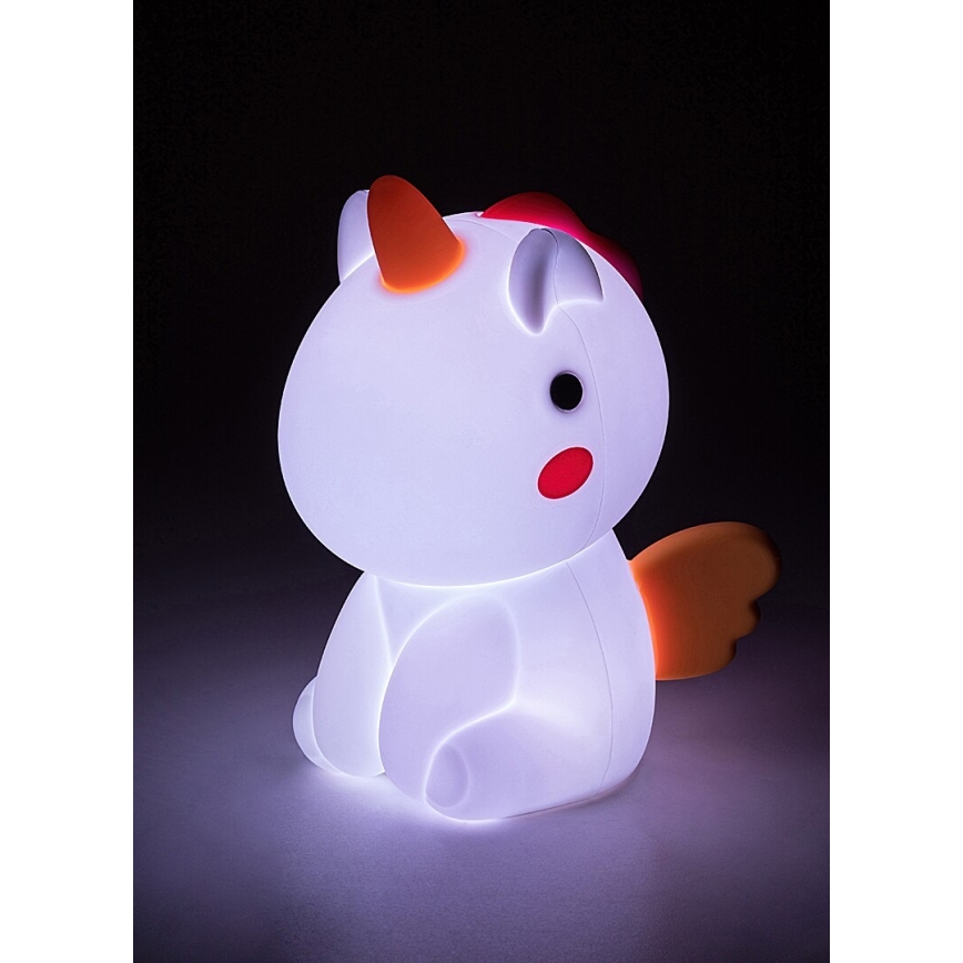 Rabalux - LED RGB Ściemnialna akumulatorowa dziecięca lampka stołowa LED/0,45W/5V