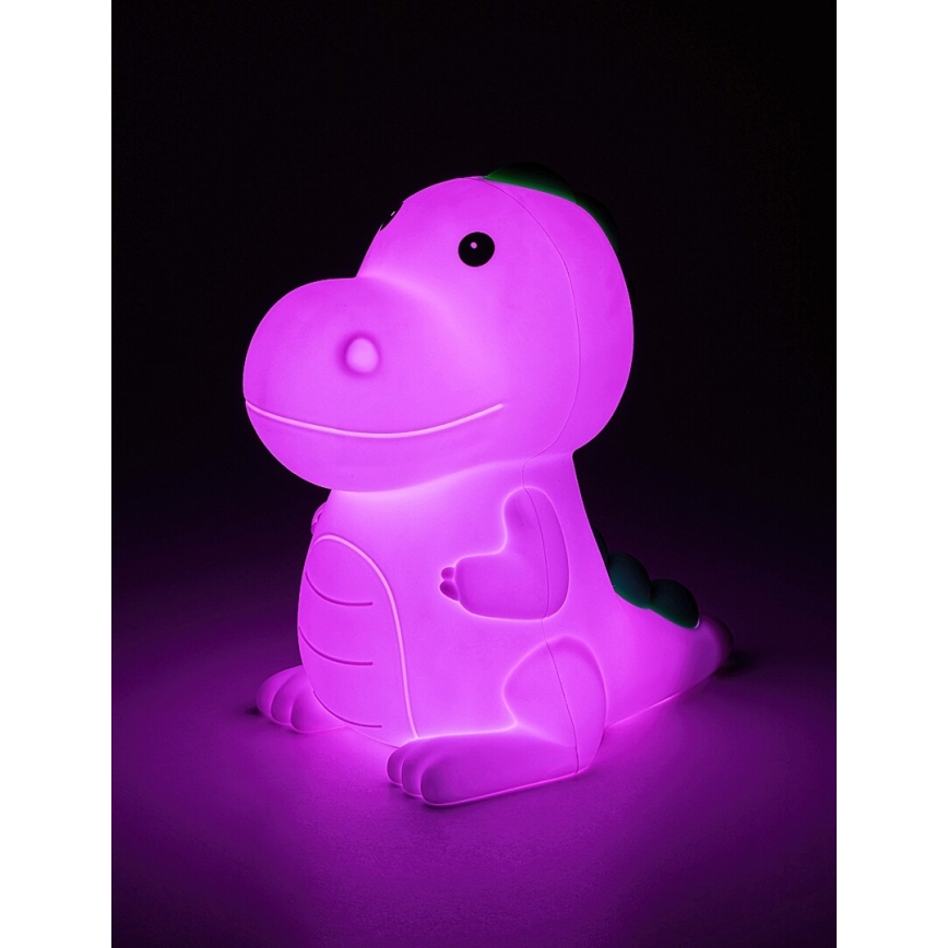 Rabalux - LED RGB Ściemnialna akumulatorowa dziecięca lampka stołowa LED/0,45W/5V