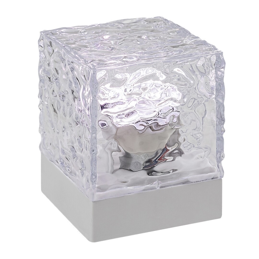 Rabalux - LED RGB Ściemnialna akumulatorowa lampa stołowa LED/1W/5V/3xAA + zdalne sterowanie