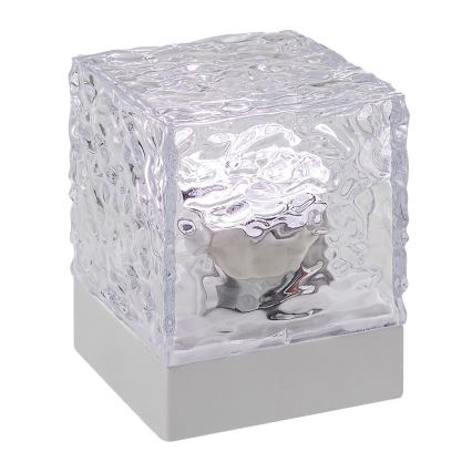 Rabalux - LED RGB Ściemnialna akumulatorowa lampa stołowa LED/1W/5V + pilot zdalnego sterowania