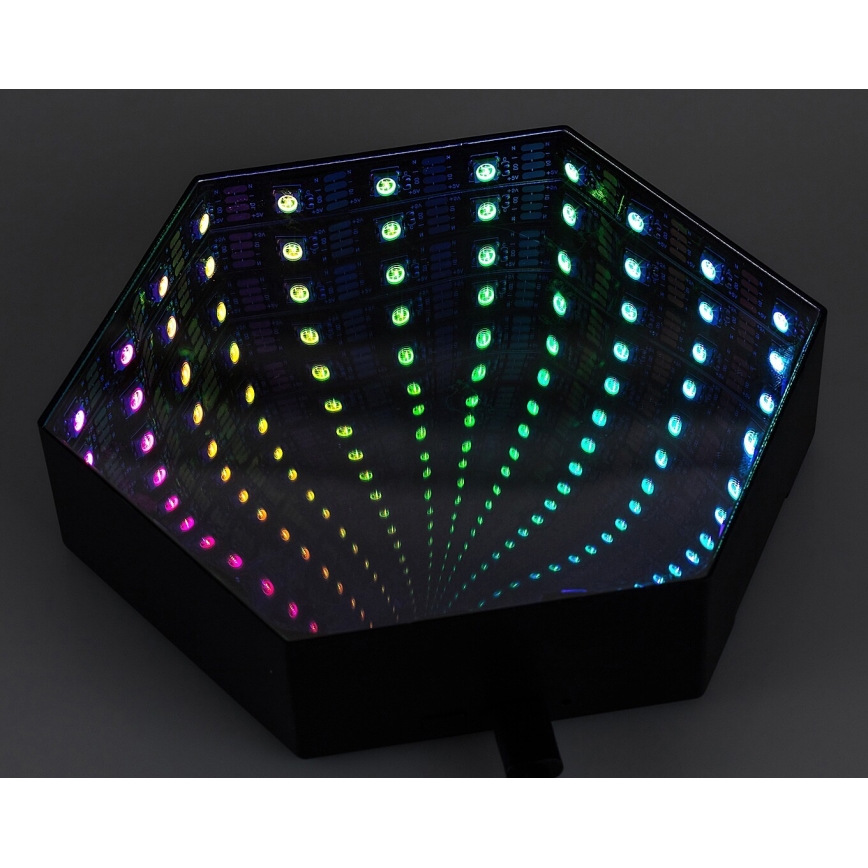 Rabalux - LED RGB Ściemnialna lampa stołowa LED/1W/5V + pilot zdalnego sterowania