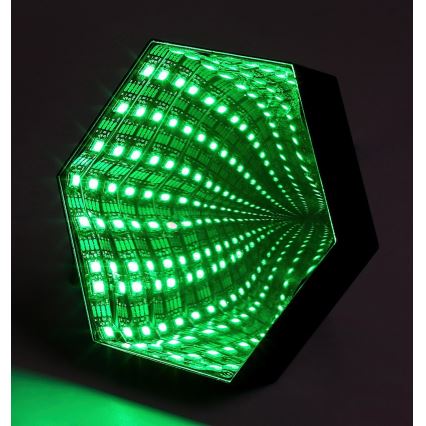 Rabalux - LED RGB Ściemnialna lampa stołowa LED/1W/5V + pilot zdalnego sterowania