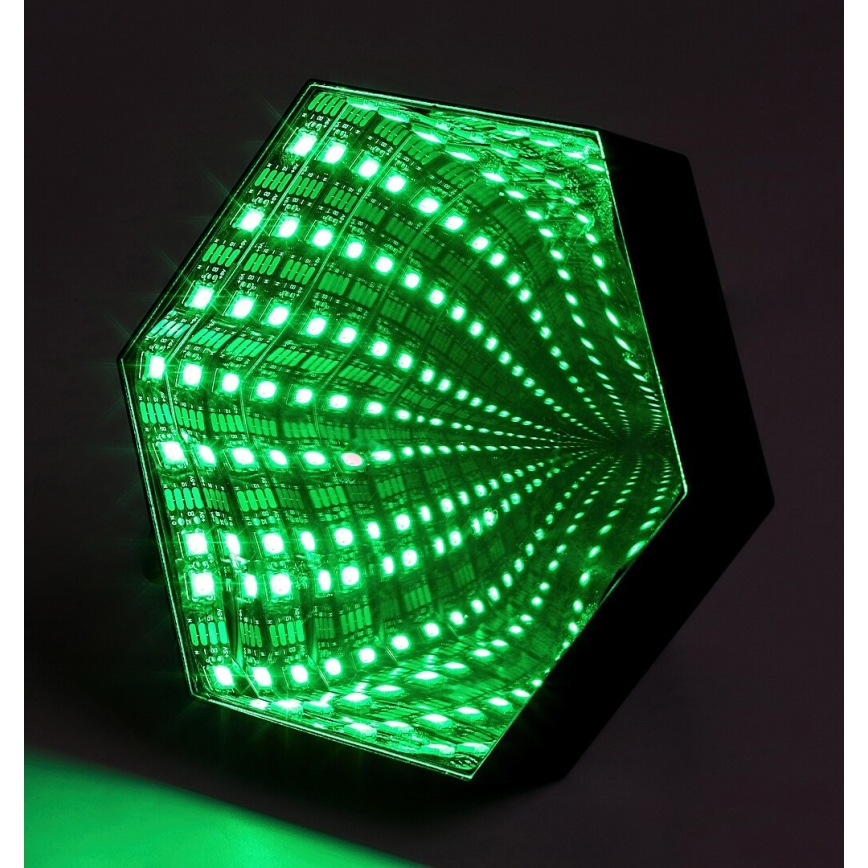 Rabalux - LED RGB Ściemnialna lampa stołowa LED/1W/5V + pilot zdalnego sterowania