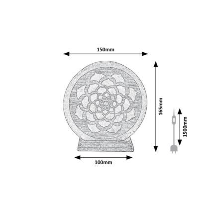 Rabalux - Lampa solna 1xE14/15W/230V