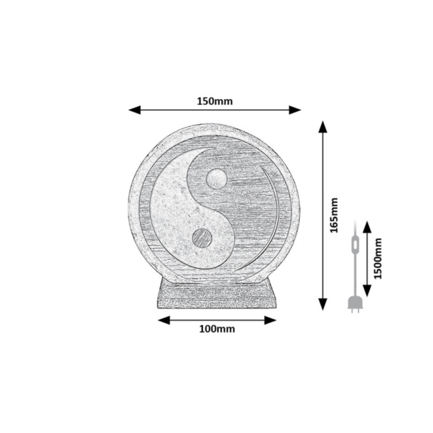 Rabalux - Lampa solna 1xE14/15W/230V