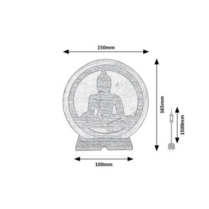 Rabalux - Lampa solna 1xE14/15W/230V