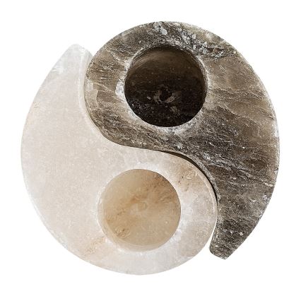 Rabalux - Lampa solna - świecznik szary/biały