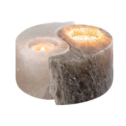 Rabalux - Lampa solna - świecznik szary/biały