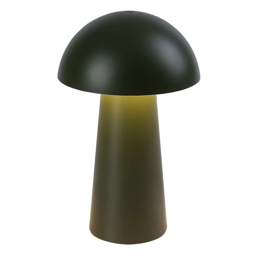 Rabalux - LED ściemnialna dotykowa ładowalna lampa zewnętrzna LED/1,5W/5V IP44 1200 mAh USB zielona