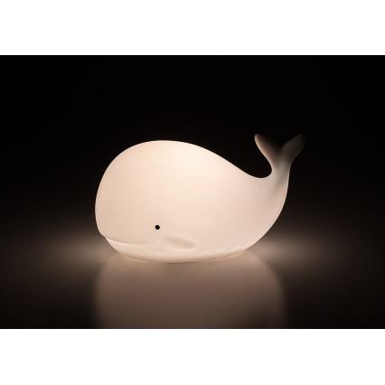Rabalux - LED RGB dotykowa lampka nocna LED/0,05W/1xCR2032 wieloryb