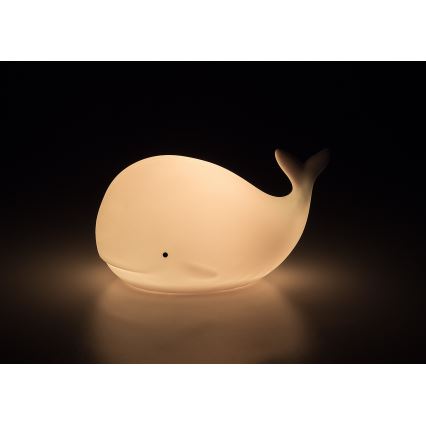 Rabalux - LED RGB dotykowa lampka nocna LED/0,05W/1xCR2032 wieloryb