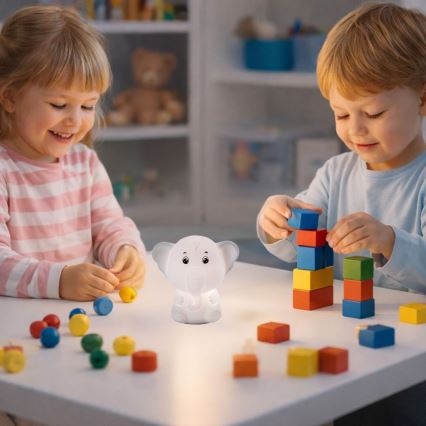 Rabalux - LED RGB dotykowa lampka nocna LED/0,05W/1xCR2032 słoń