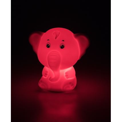 Rabalux - LED RGB dotykowa lampka nocna LED/0,05W/1xCR2032 słoń