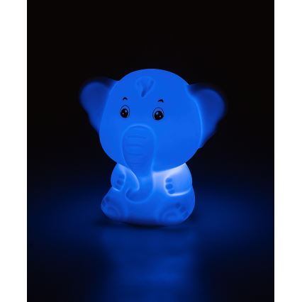 Rabalux - LED RGB dotykowa lampka nocna LED/0,05W/1xCR2032 słoń