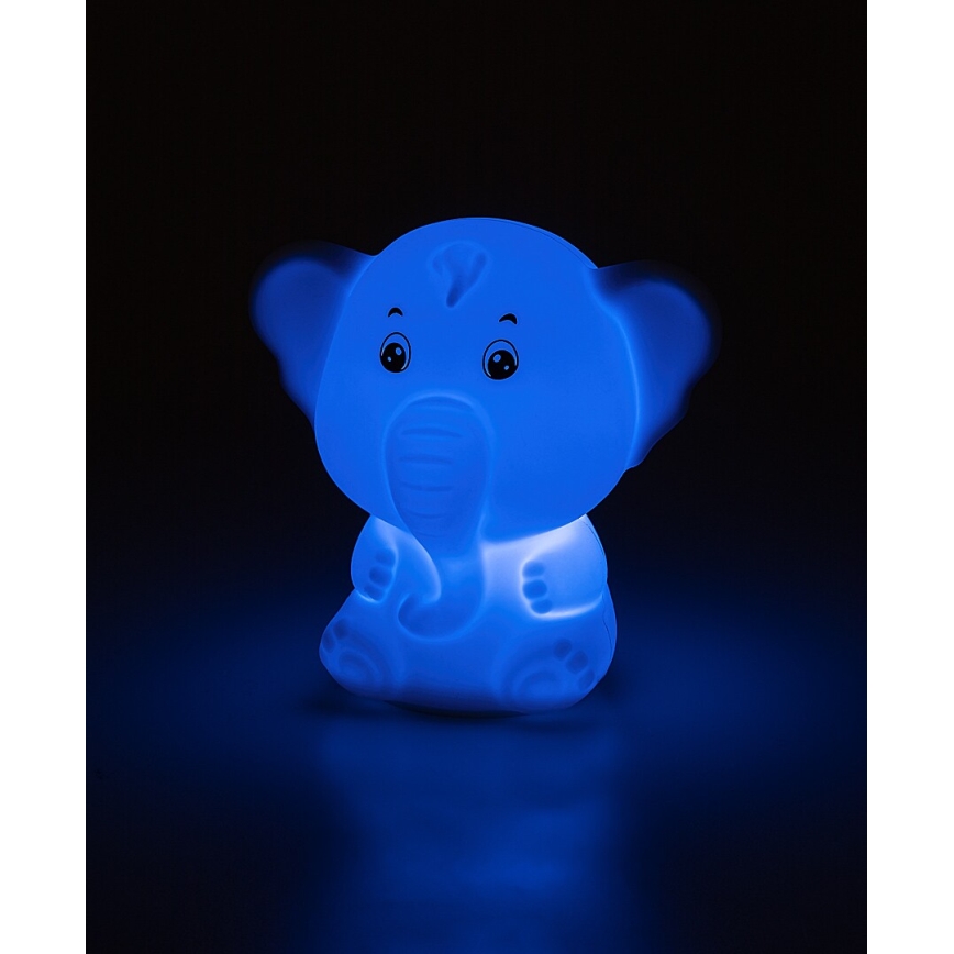 Rabalux - LED RGB dotykowa lampka nocna LED/0,05W/1xCR2032 słoń