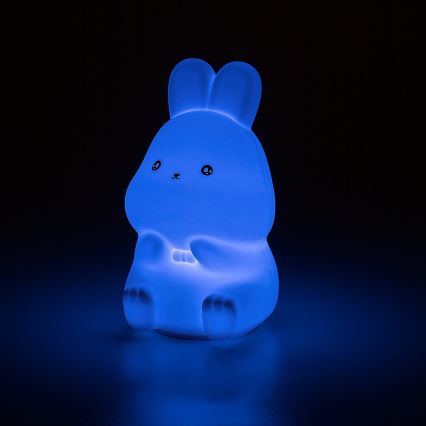 Rabalux - LED RGB dotykowa lampka nocna LED/0,05W/1xCR2032 królik