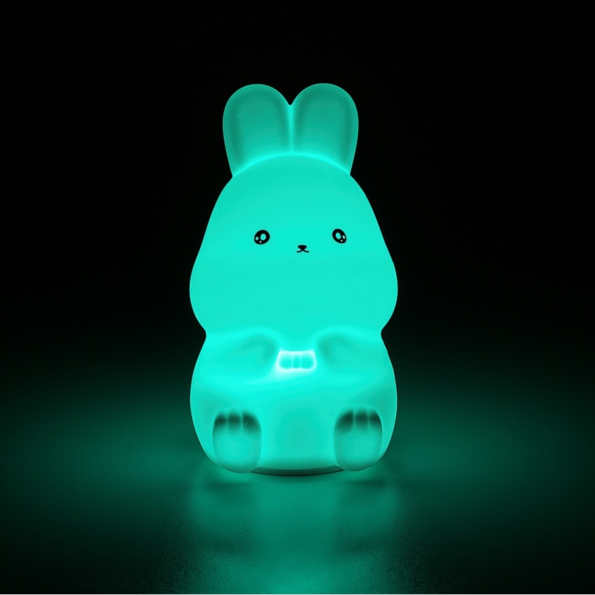 Rabalux - LED RGB dotykowa lampka nocna LED/0,05W/1xCR2032 królik