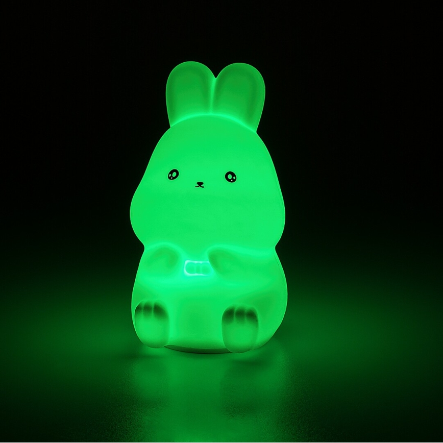 Rabalux - LED RGB dotykowa lampka nocna LED/0,05W/1xCR2032 królik