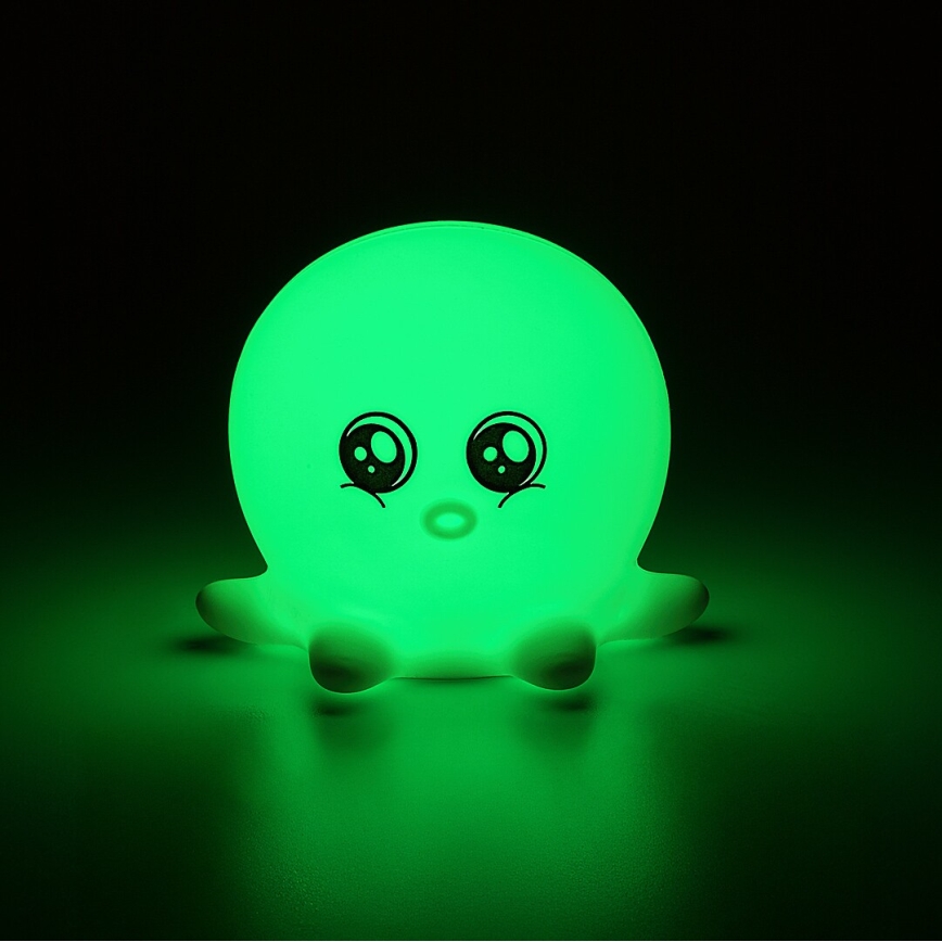 Rabalux - LED RGB dotykowa lampka nocna LED/0,05W/1xCR2032 ośmiornica