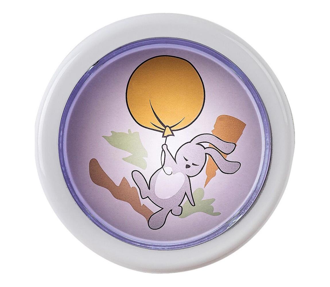Rabalux 76073 - LED Lampka dziecięca nocna HOPPLY LED/0,3W/2xAA 6000K