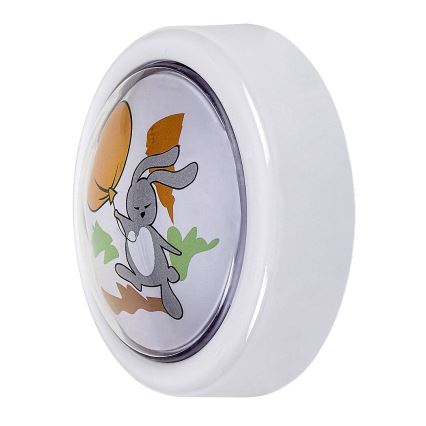 Rabalux - LED Lampka dziecięca nocna LED/0,3W/2xAA 6000K
