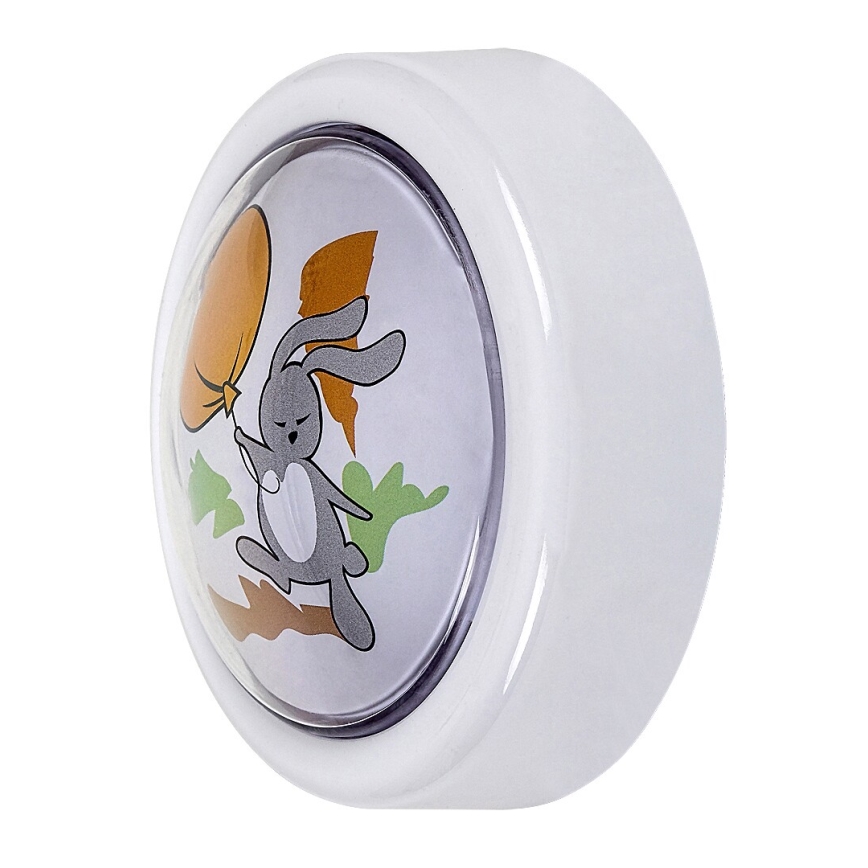 Rabalux - LED Lampka dziecięca nocna LED/0,3W/2xAA 6000K