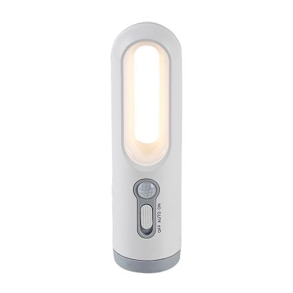 Rabalux - Przenośna ładowalna lampa LED z czujnikiem LED/0,8W/3,7V 3000/7000K