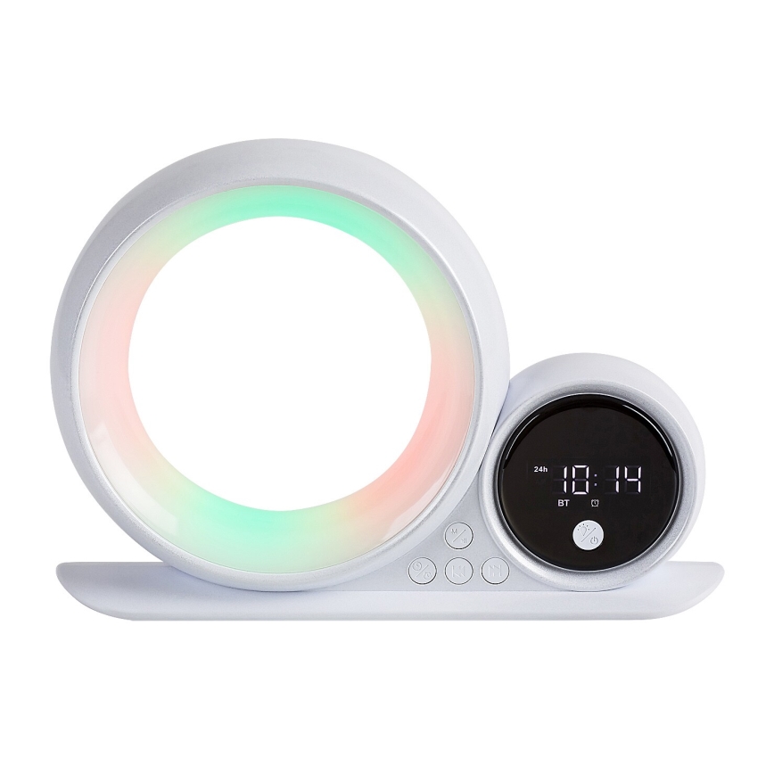 Rabalux - LED RGB Lampa stołowa z głośnikiem LED/5W/230V
