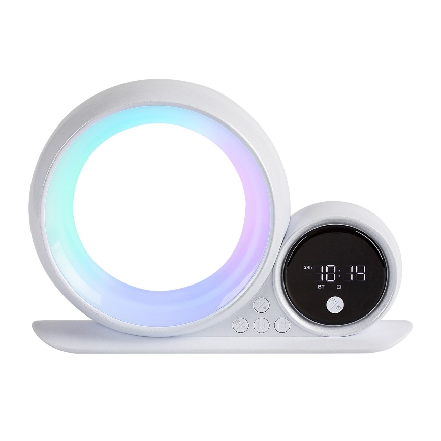 Rabalux - LED RGB Lampa stołowa z głośnikiem LED/5W/230V