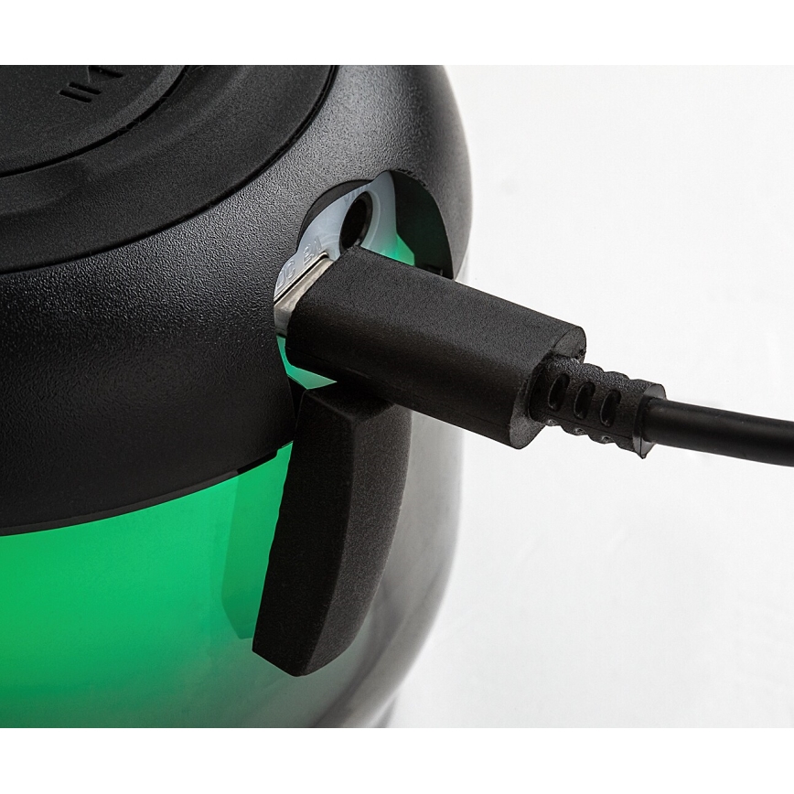 Rabalux - RGB Lampa stołowa z głośnikiem RGB/3W/3,7V 500mAh