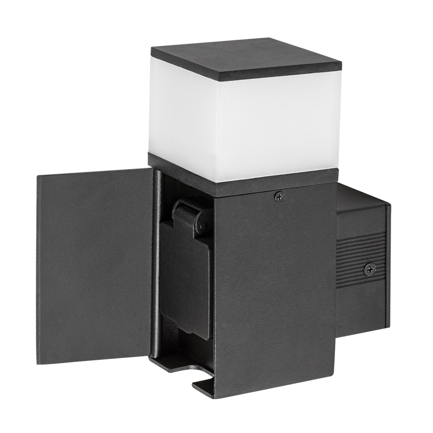 Rabalux - LED kinkiet zewnętrzny z gniazdkiem LED/10W/230V IP44