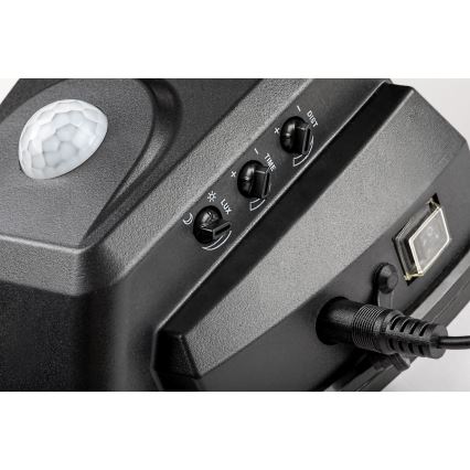 Rabalux - LED Solarny naświetlacz z czujnikiem LED/12W/3,7V IP44