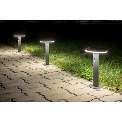Rabalux - LED Lampa solarna z czujnikiem LED/10W/3,7V IP44