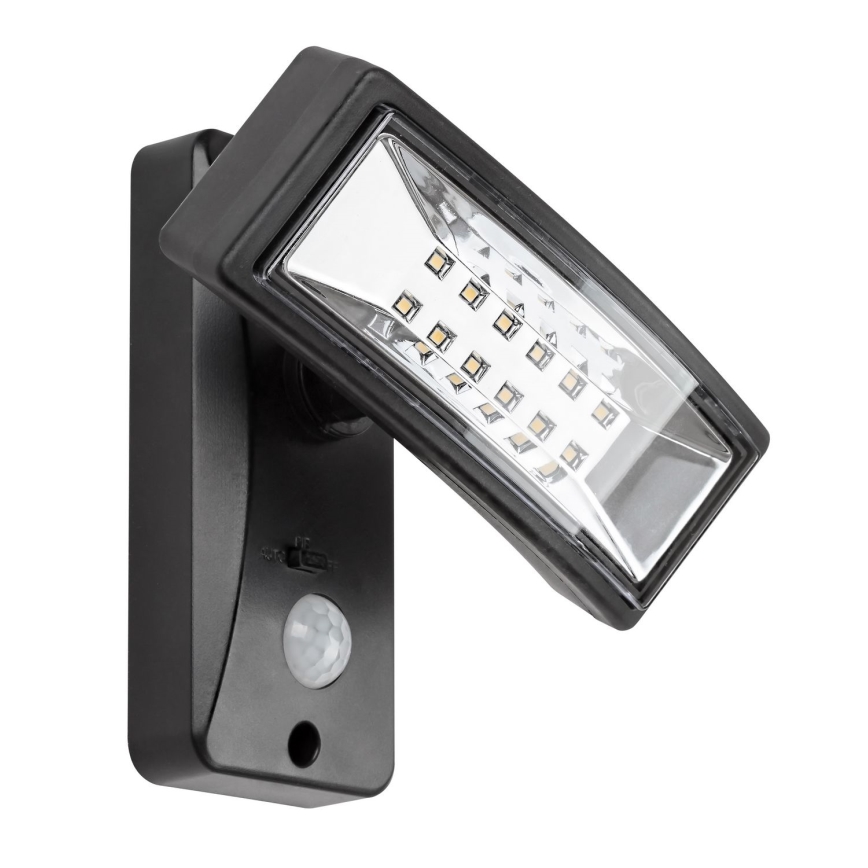 Rabalux - LED Lampa solarna z czujnikiem LED/2,4W/3,7V IP44