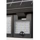 Rabalux - LED Naświetlacz solarny z czujnikiem LED/9,6W/3,7V IP44