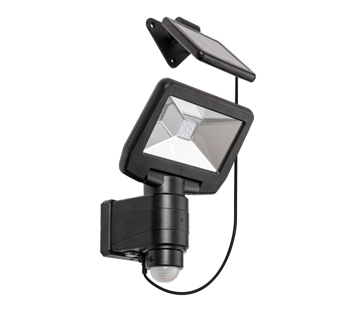 Rabalux 77021 - LED Lampa solarna z czujnikiem DOJRAN LED/5W/3,7V IP44
