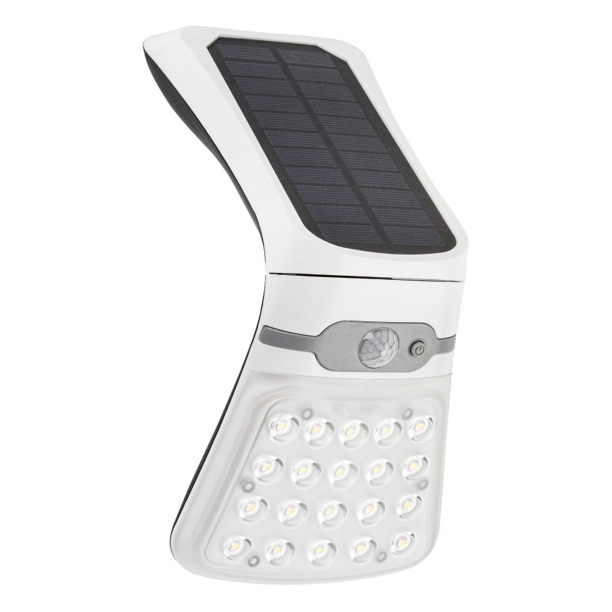 Rabalux - LED regulowane oświetlenie solarne z czujnikiem LED/4W/3,7V IP44 1800 mAh