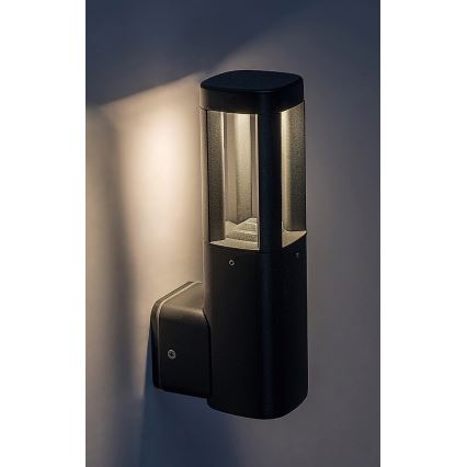Rabalux - LED Kinkiet zewnętrzny LED/7W/230V IP54 antracyt