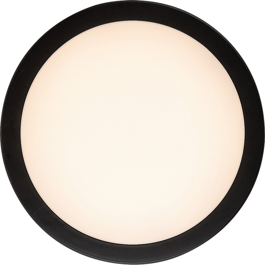 Rabalux - LED Plafon łazienkowy LED/28W/230V 3000/4000/6500K IP54 czarny