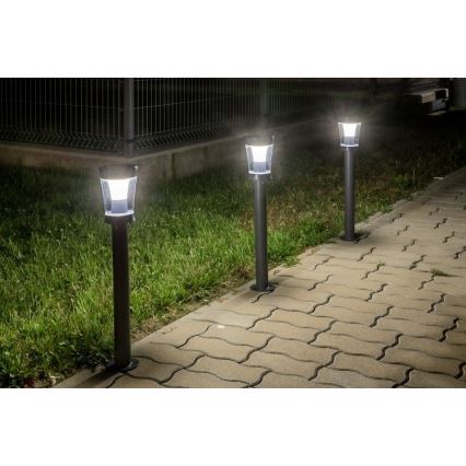 Rabalux - Lampa solarna LED/3W/3,7V IP65 antracyt 2000 mAh