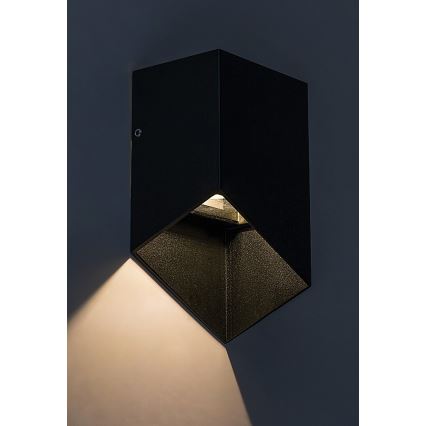 Rabalux - LED Kinkiet zewnętrzny LED/5W/230V IP54 czarny