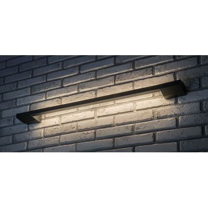 Rabalux - LED Zewnętrzny kinkiet LED/8W/230V IP54 59,5 cm czarny