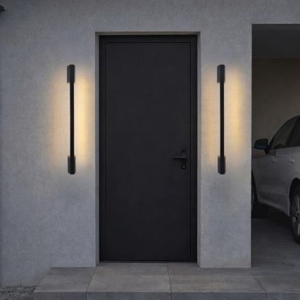 Rabalux - Kinkiet zewnętrzny LED/8W/230V IP54 90 cm czarny